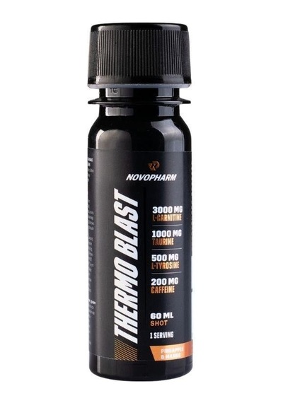 Novopharm Thermo Blast L-carnitine 60 Ml Shot Ananas&mango