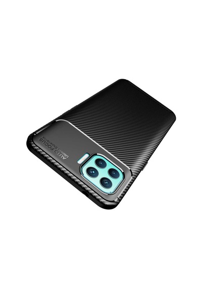 Oppo Reno 4 Lite Kılıf Zore Negro Silikon Kapak Siyah