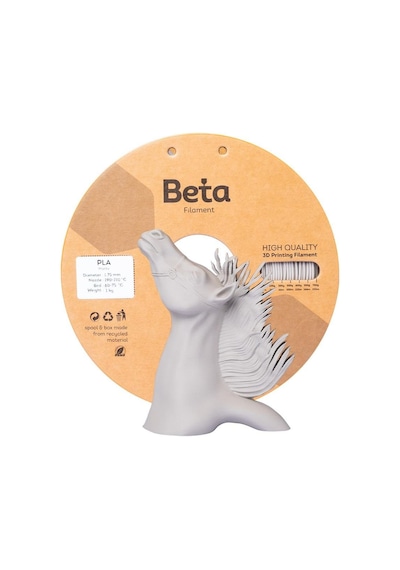 Beta Pla-matte Filament Warm Grey