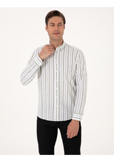 Pierre Cardin Erkek Gömlek Desenli 50312269-vr255 Diğer