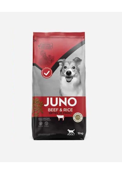 Juno Sığır Etli Yetişkin Köpek Maması 15 KG