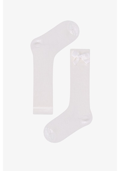 Penti Kız Çocuk White Ribbon Pantolon Çorabı