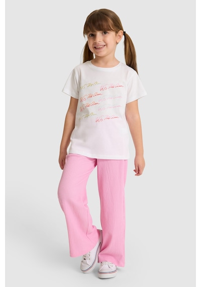 U.s. Polo Assn. Kız Çocuk Beyaz Tişört 50325690-vr013