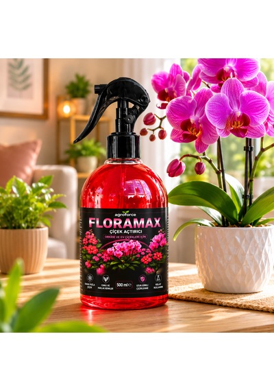 Agroforce Floramax Ev Çiçekleri İçin Çiçek Açtırıcı Orkide Çiçek Açan Bitkiler 500 ML