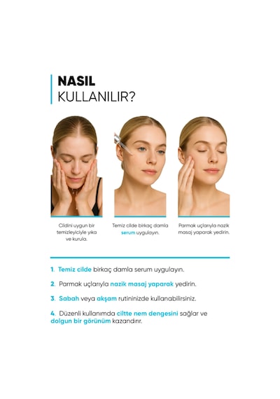 Mia Klinika Yaşlanma Karşıtı Ve Nemlendirici Hyalüronik Asit Ve Kolajen Serum 30 ML