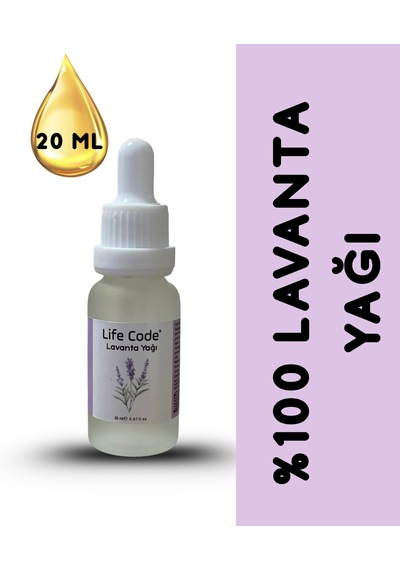%100 Lavanta Yağı 20 Ml