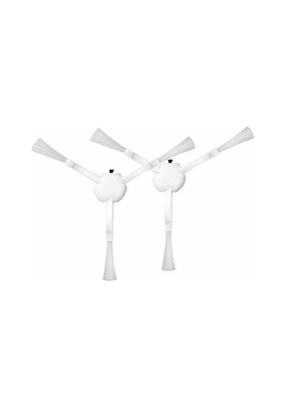 Srfn Ticaret Xiaomi H40 Uyumlu Akıllı Robot Süpürge Beyaz Yan Fırça 2 Adet