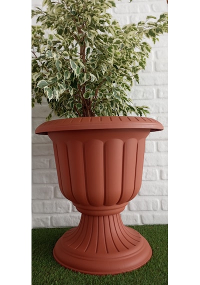 Nergis Saksı 47 Lt Dekoratif Saksı Balkon Saksısı Plastik Saksı