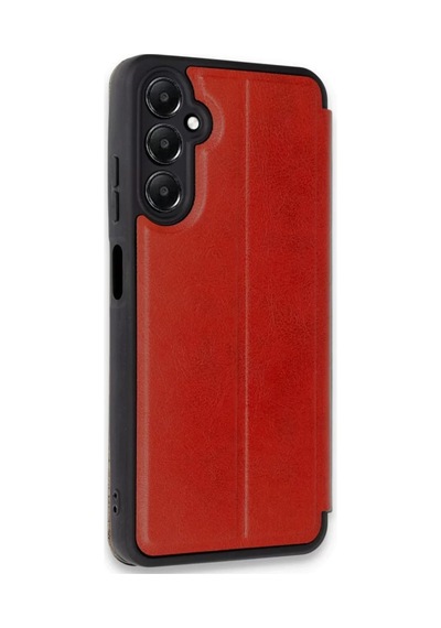 Newface Samsung Galaxy A26 Kılıf Flip Cover - Kırmızı