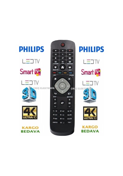 Philips Uyumlu 42Pfk6309/12 Led Tv Kumandası