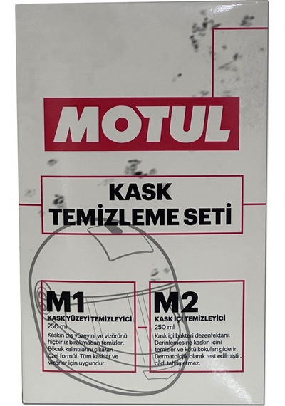 Motul Kask Temizleme Seti M1 + M2 + Bez