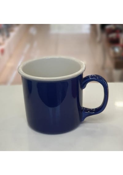 Aryıldız Patara Lacivert Porselen Mug Bıg Kupa Lacivert