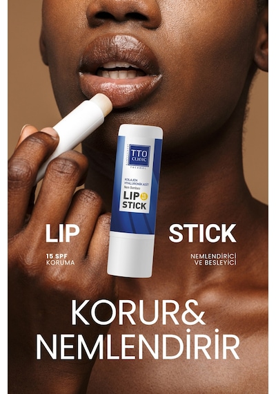 Tto Clınıc Lip Stick - Kolajen & Hyaluronik Asit 15 Spf