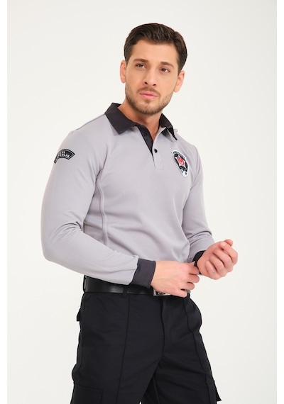 Çebi Yeni Kamu Özel Güvenlik Kışlık Sweatshirt Füme-gri