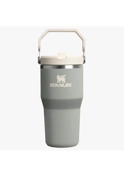 Stanley The Iceflow Flip Straw Pipetli Termos Bardak 0,60 Lt-10-13425-048 Gri