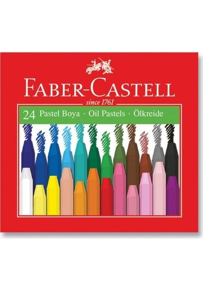 Faber Castell Faber-Castell Pastel Boya 24'Lü