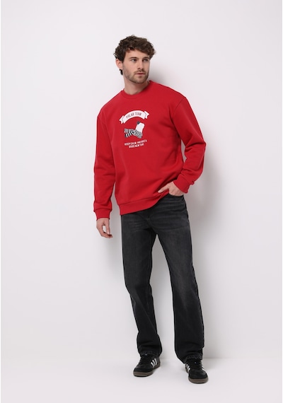 Colin's Colins Comfort Fit Erkek Kirmizi Sweatshirt Cl1077349 Q1.v2 Red Kırmızı