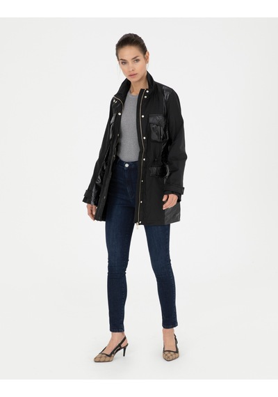 Pierre Cardin Kadın Siyah Mont 50282338-vr046 Siyah