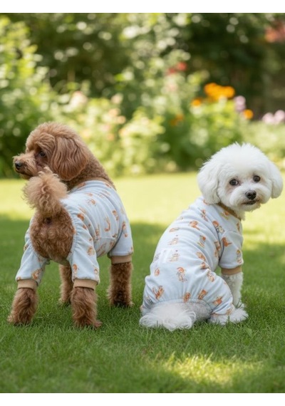Bejjy Pamuklu Köpek Tulum Pijama