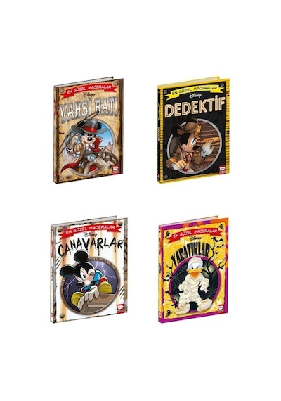 Disney Fantastik Maceralar Serisi 4 Kitap