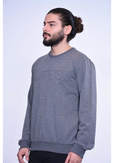 Lotto Erkek Sweatshirt R5235 Hake Sweat Ft