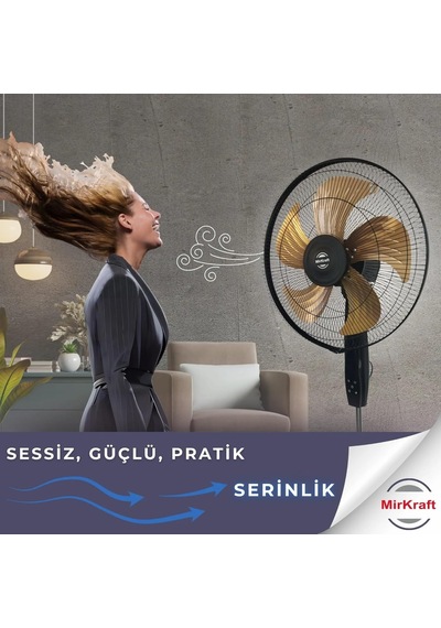 Mirkraft Fs-5018 Stand Fan Vantilatör 18'' Manuel
