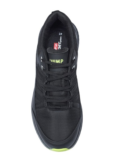 Jump 24865 Yürüyüş & Koşu Siyah Yeşil Spor Ayakkabı Siyah