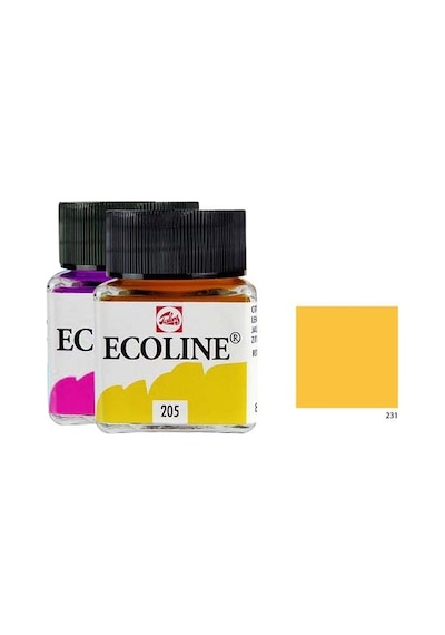 Talens Ecoline Sıvı Suluboya 30ml - Gold Ochre 231