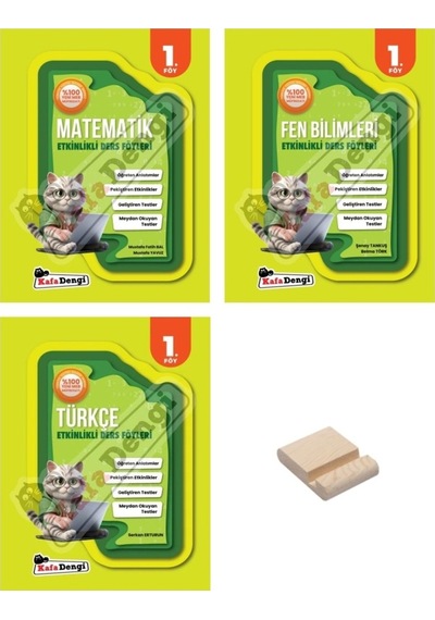 5. Sınıf Etkinlikli Konu Özetli Matematik Fen Bilimleri Ve Türkçe 3lü Set Soru Bankası