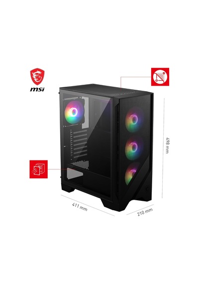 Msı Mag Forge 120a Aırflow Bilgisayar Kasası