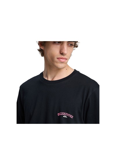 Quiksilver Tap In Erkek Siyah Outdoor T-shirt Eqyzt08307-11783