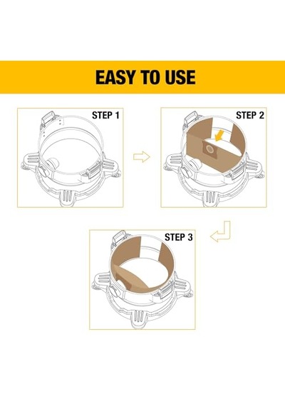 To 10 Gal Dust Bag