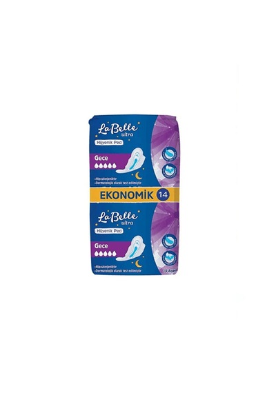 Labelle Ultra Gece Hijyenik Ped 14'lü 2 Adet