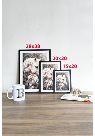 Tek Parça Çerçeve Görünümlü Ahşap Mdf Poster Tablo Ctmd Tek0467 Mdf Krem Çerçevesiz