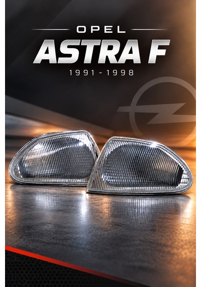 Opel Astra F Ön Sinyal Takımı Beyaz Sağ+sol