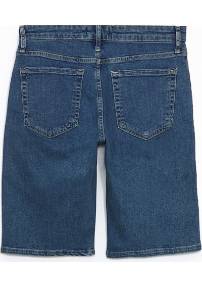 Lcw Jeans İndigo Standart Kalıp Erkek Jean Şort