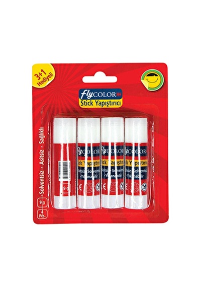 3 Adet Fly Yapıştırıcı Set 3+1 Stick