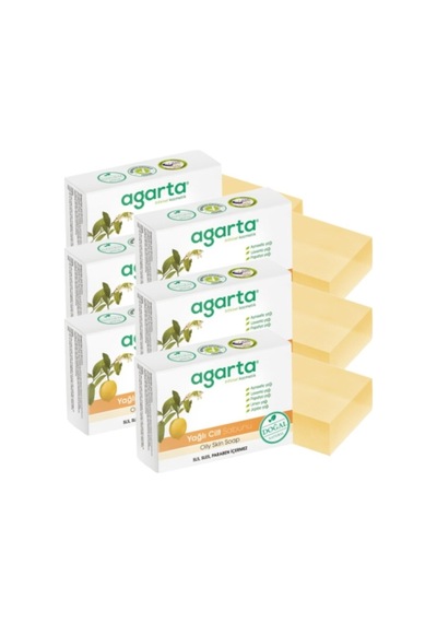 Agarta Doğal El Yapımı Yağlı Cilt Sabunu 6 x 150 G