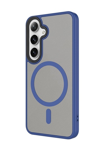 Galaxy Uyumlu S24 Kılıf Sert Pc Arka Yüzey Wireless Şarj Özellikli Casen Flet Magsafe Kılıf