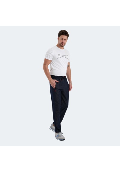 Slazenger KUFE IN Erkek Fermuar Cepli Lacivert Eşofman Altı