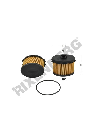 Cıtroen Berlıngo 1.9d 1998 Ve Üstü Yakıt Filtre Rxf 2092 1906.49 Pu1021x Kx84d E55kpd69