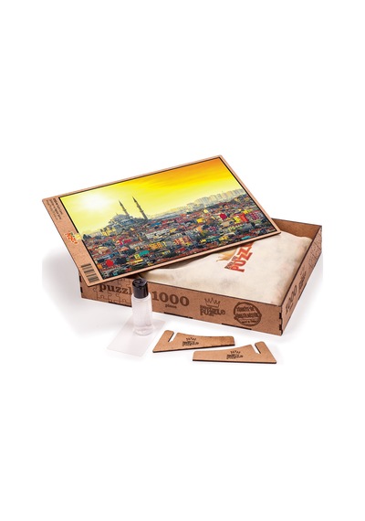 King Of Puzzle Fatih Camii Ahşap Puzzle 1000 Parça