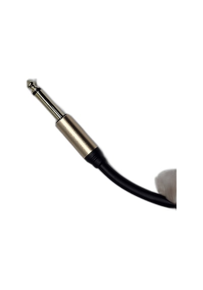 1.8 Metre 6.35 Mm To 6.35 Mm Ses Kablosu - Stereo Çivi Jak Enstrüman Ve Amfi Bağlantı Kablosu