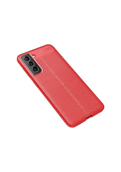 Gld-spt- Newface Samsung Uyumlu Galaxy S21 Fe Kılıf Auto Focus Kapak - Kırmızı