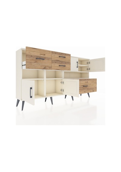 Arges Konsol 5 Raflı 4 Çekmeceli 4 Kapaklı 176x30x99 Aytaşı-aytaşı/çam Aytası/atlas Çam - Aytası Arges Konsol 5 Raflı 4 Çekmeceli 4 Kapaklı 176x30x99 Aytaşı-aytaşı/çam Aytası/atlas Çam - Aytası