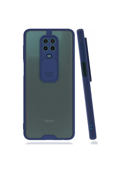 Nettech Xiaomi Redmi Note 9 Uyumlu Platin Kamera Kızaklı Arka