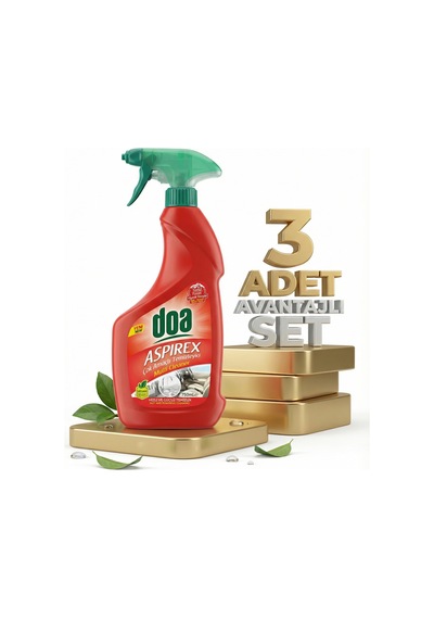 Doa Aspirex Çok Amaçlı Genel Temizleyici 3x750 Ml Diğer