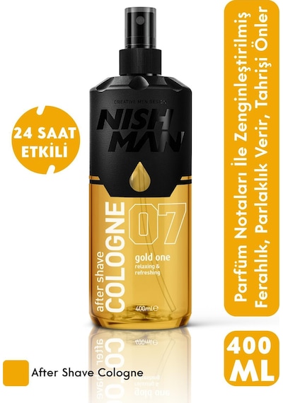 Tıraş Sonrası Kolonya - Gold One No.7 400 Ml