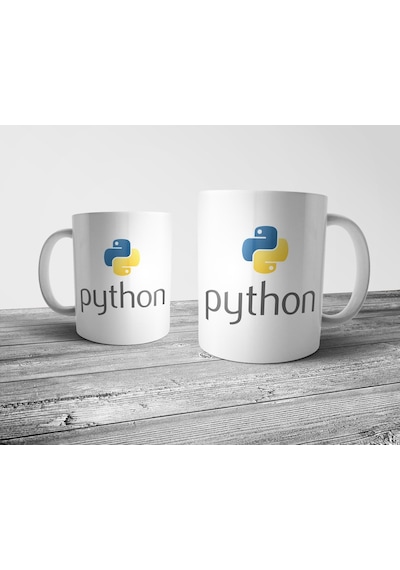 Pixxa Python - Programcı - Coder Kupa Bardak Model 3