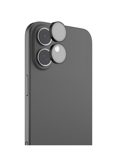 Apple Uyumlu   iPhone 16 Plus Raptic Armour Serisi Kamera Lens Koruyucu Şeffaf